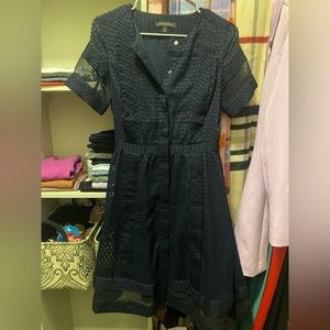 J Crew Navy Blue Dress